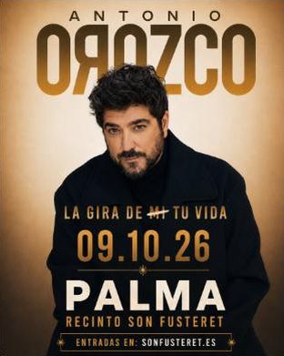 Cartel de Antonio Orozco