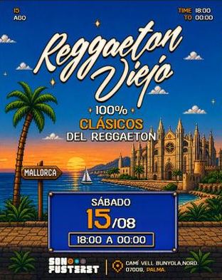 Cartel de Reggaeton Viejo