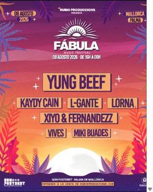 Cartel de Fábula Music Festival