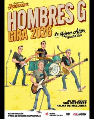 Cartel de Hombres G