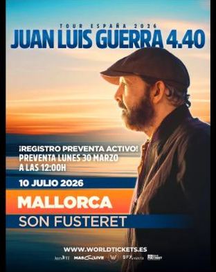 Cartel de Juan Luis Guerra