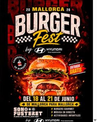 Cartel de Mallorca Burger Fest