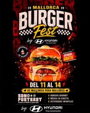Cartel de Mallorca Burger Fest