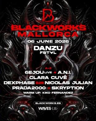 Cartel de Danzû FSTVL x Blackworks